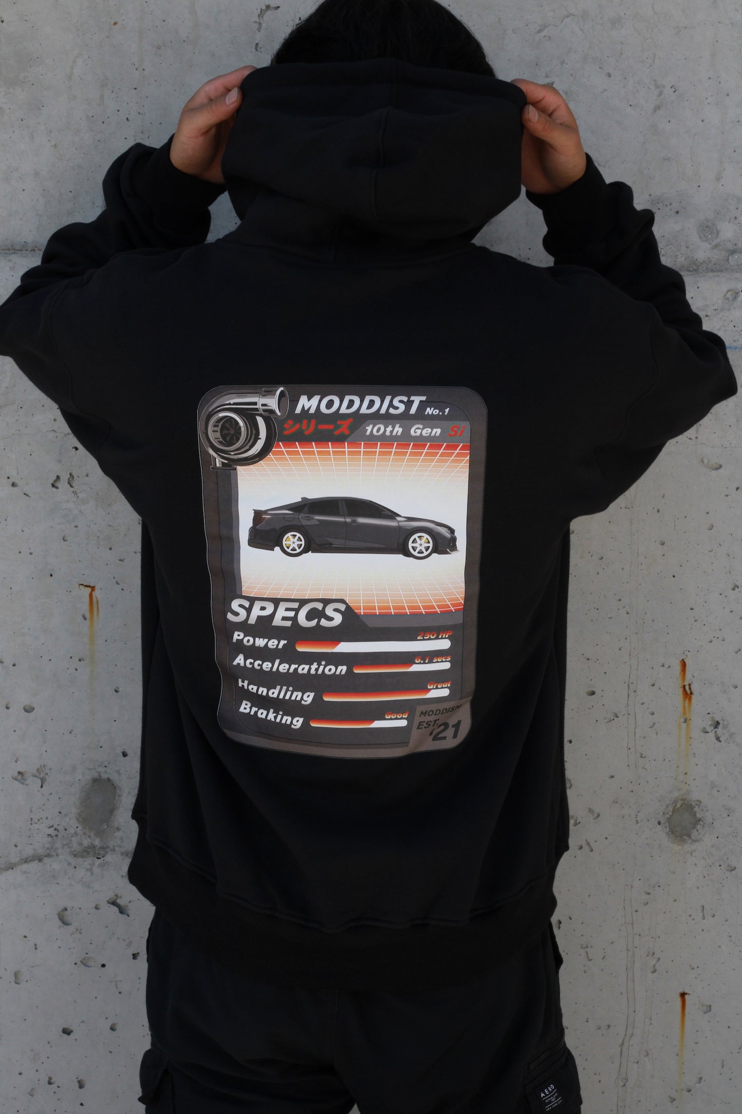 (A) “Project Moddism” Civic Hoodie