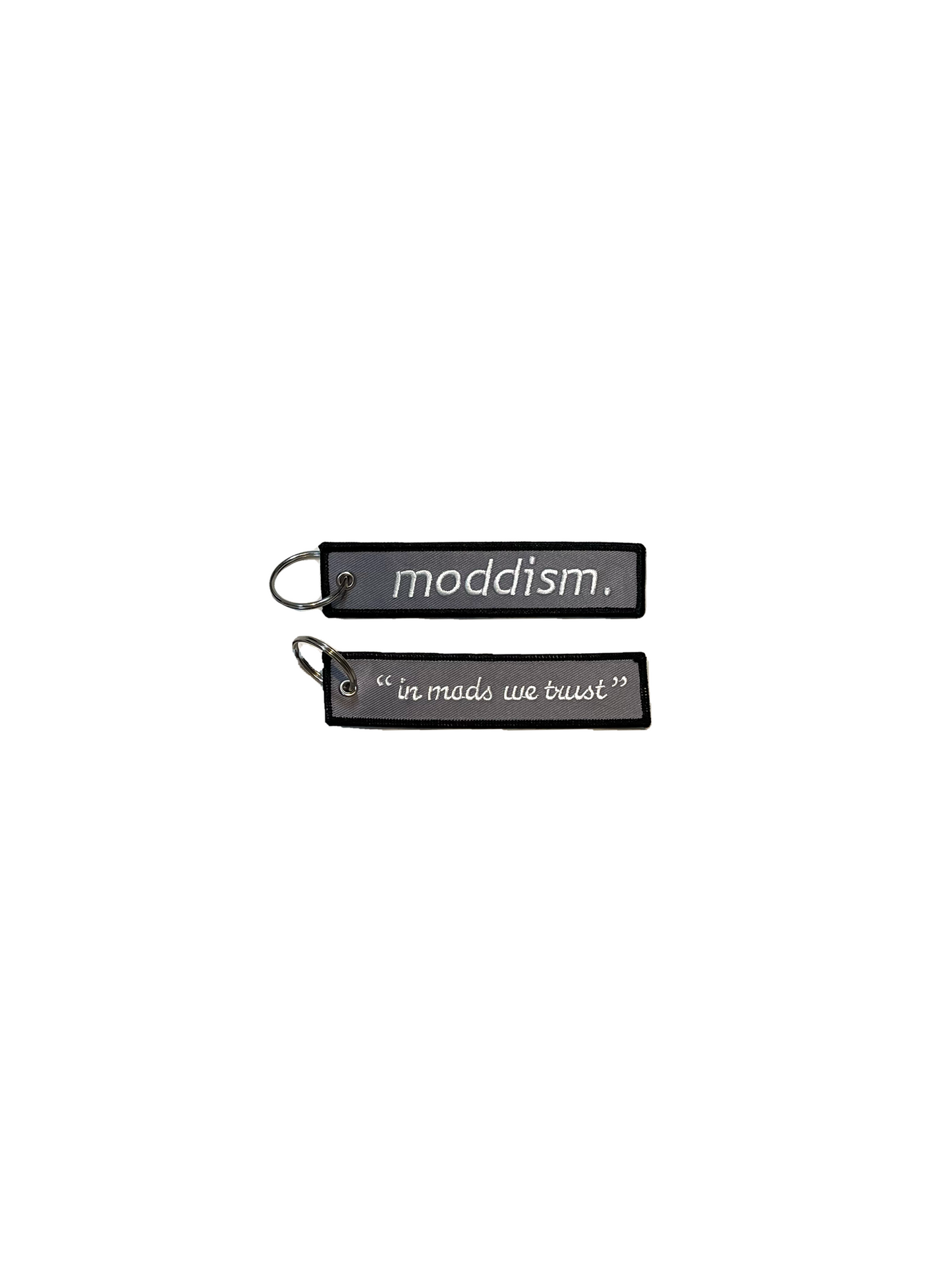 Grey Moddism Flight Tag