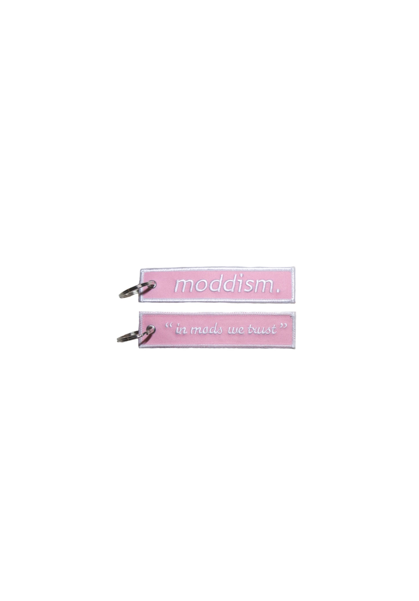 Pink Moddism Flight Tag