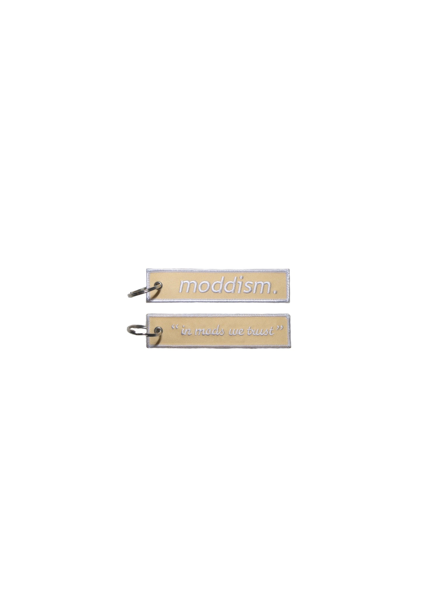Tan Moddism Flight Tag