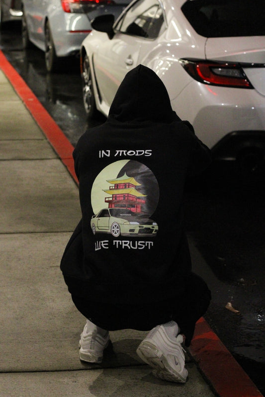 "In Mods We Trust" GTR Hoodie