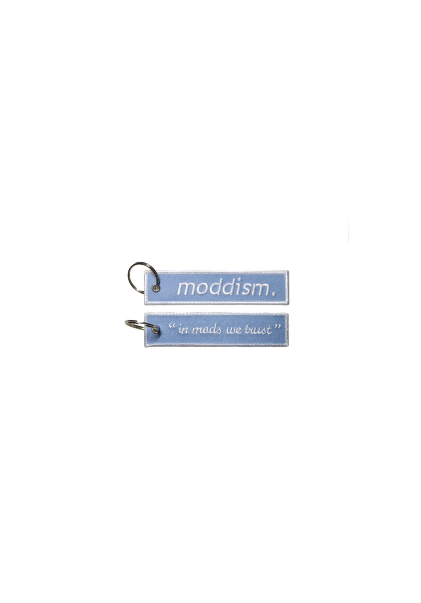 Baby Blue Moddism Flight Tag