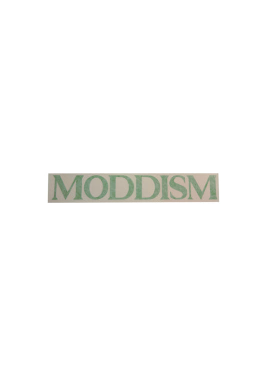 Green 7 Inch Moddism Decal